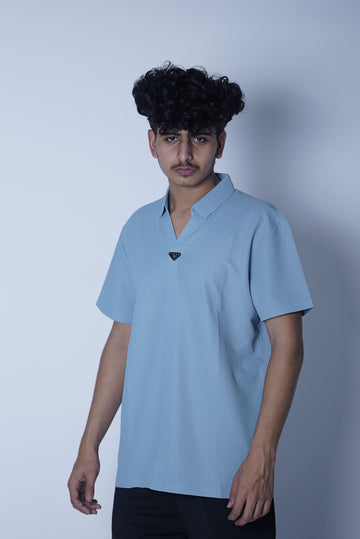 PRADA POWER STRETCH COLLAR SHIRT