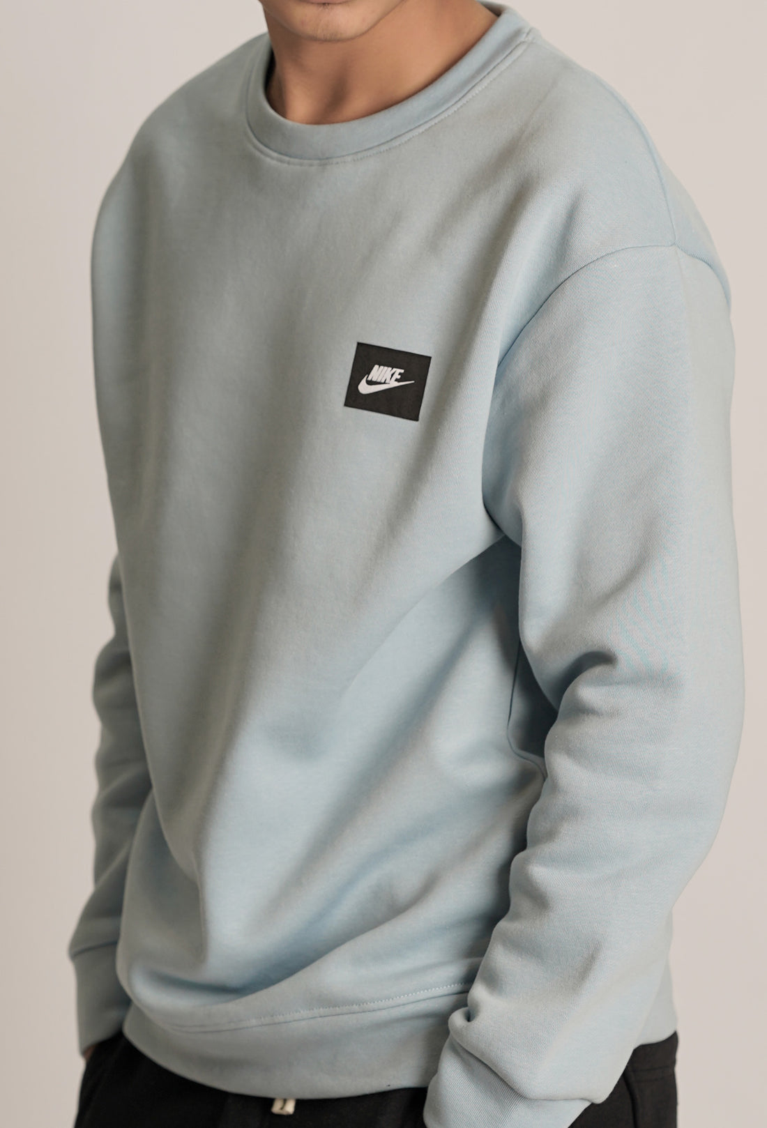 NIKE IMPORTED COTTON FLECE SWEATSHIRT