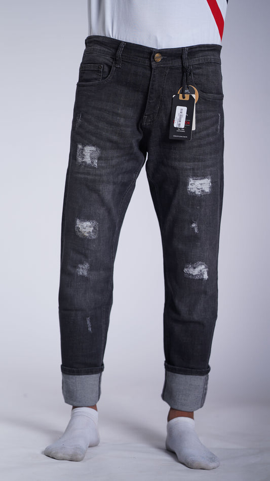 MEN STRAIGHT FIT DENIM ROUGH