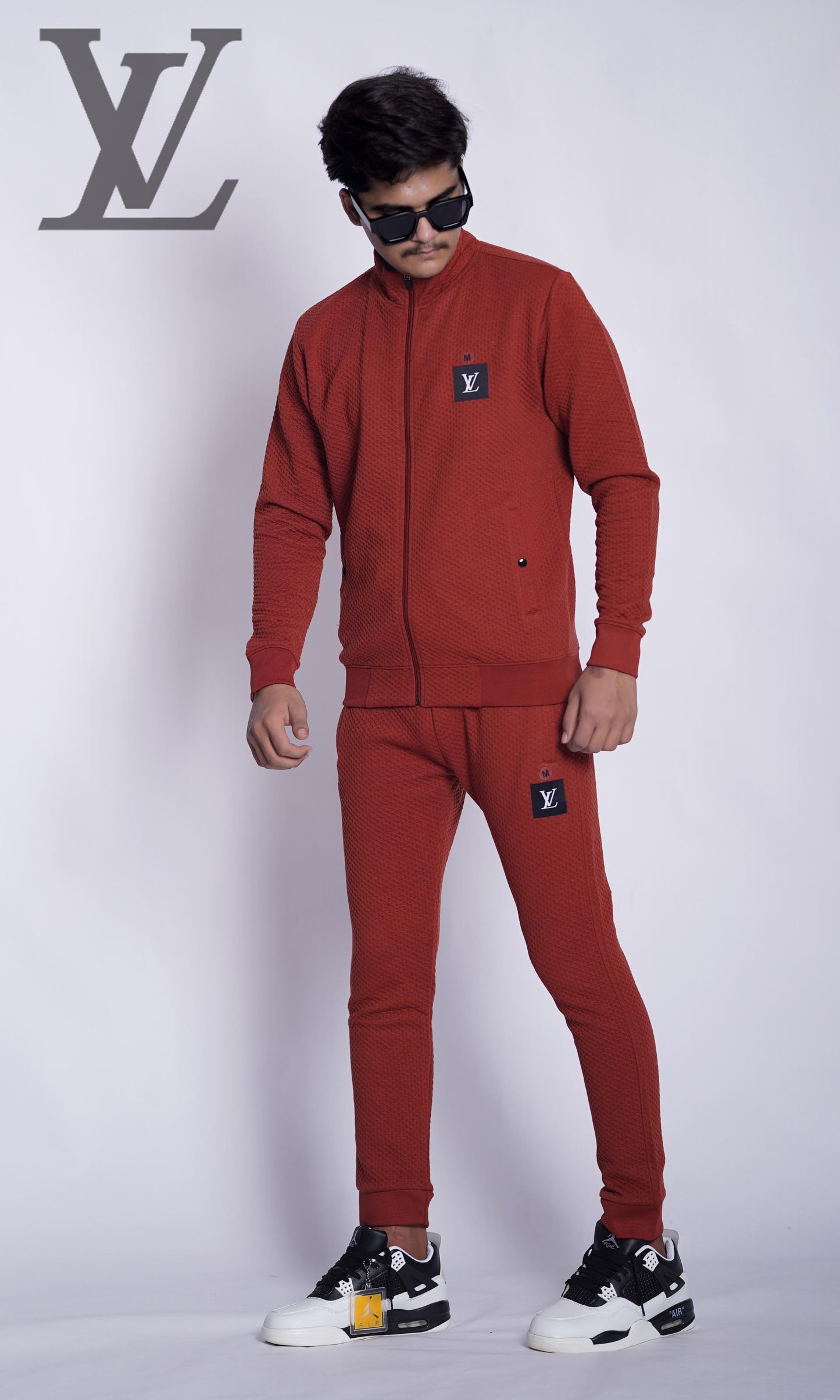 LUS VETAN ZIPPER TRACKSUIT MADE IN ITALY