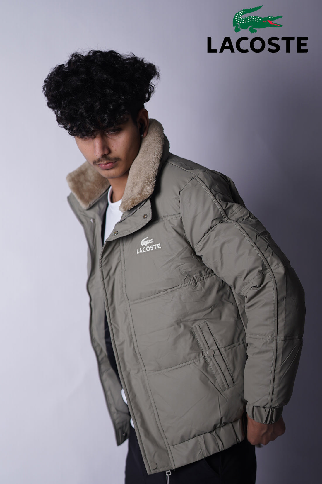 LACOSTE WATER PROOF PUFFER JACKET