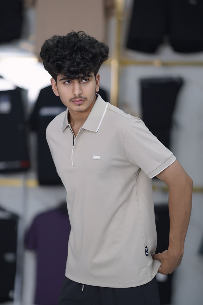 HUGO BOSS GERSY COTTON POLO SHIRT