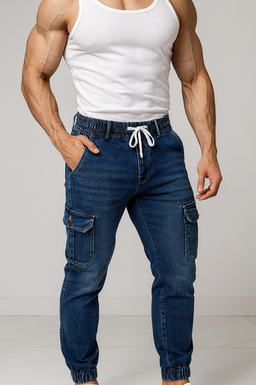 ONE WAY DENIM ELASTIC JERNS IMPORTED PENT