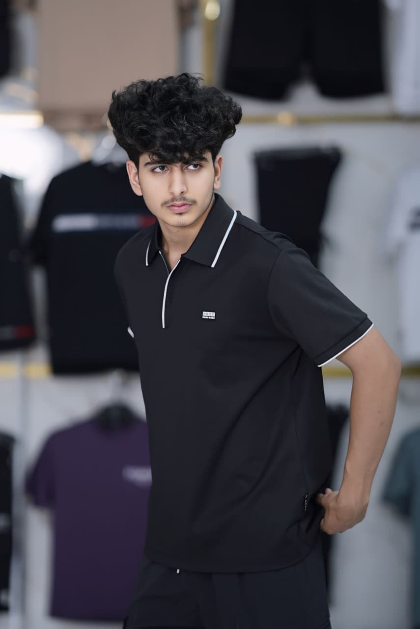 HUGO BOSS GERSY COTTON POLO SHIRT