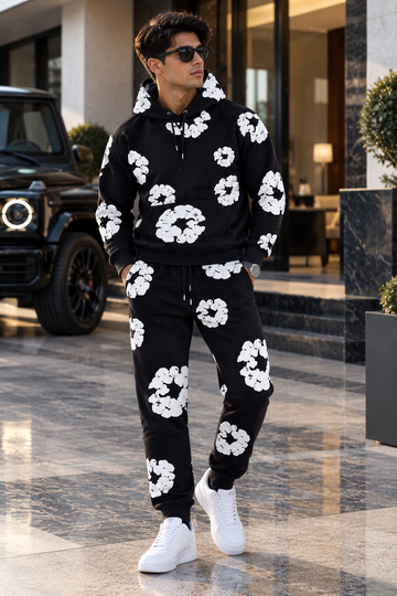 Denim Tear Tracksuit Cotton Fleece