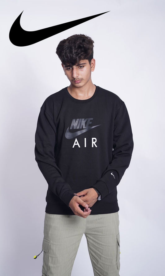 NIKE AIR MAX FLEECE SWEAT SHIRT MADE IN VEITNAM