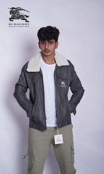 BURBEBRY LEATHER JACKET