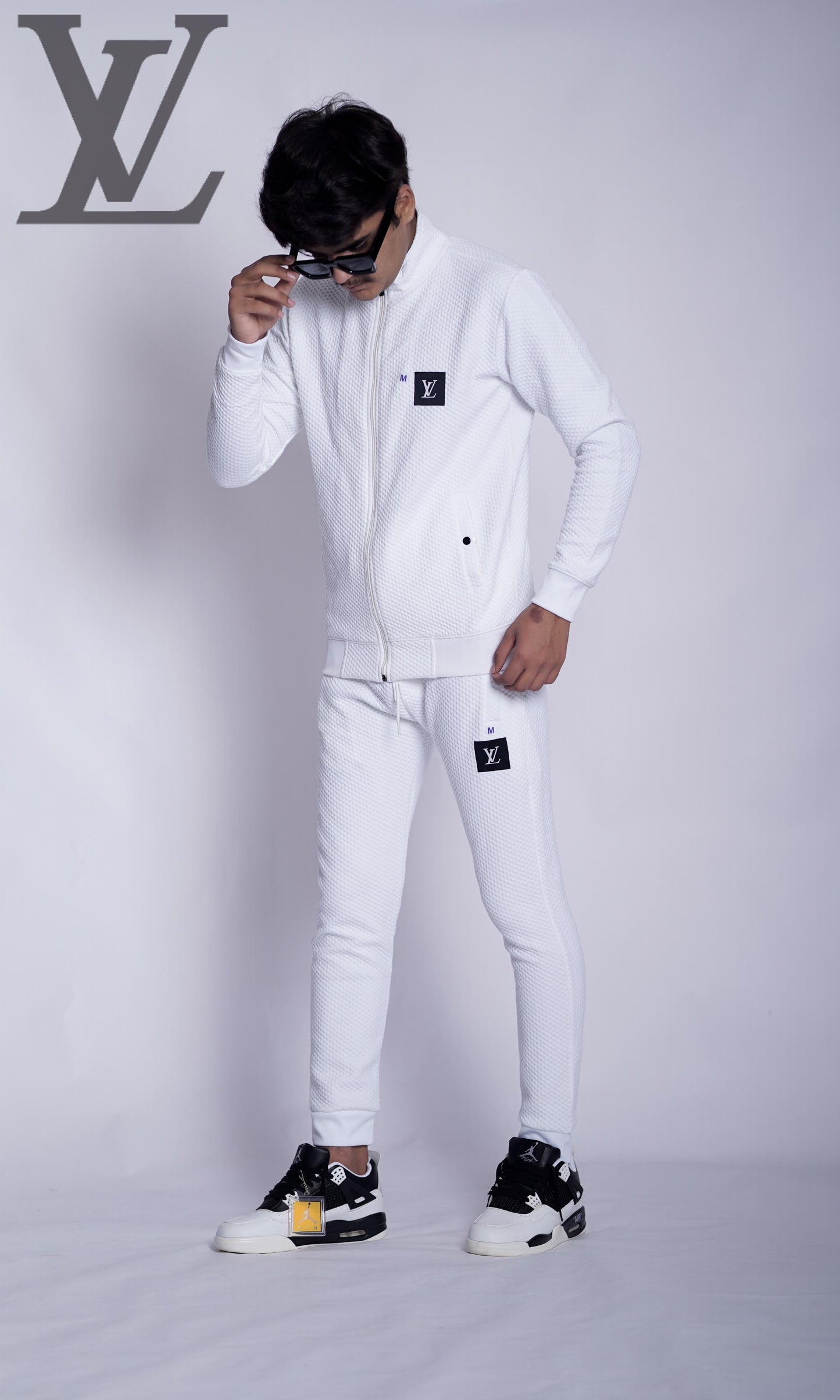 LUS VETAN ZIPPER TRACKSUIT MADE IN ITALY