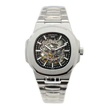 PATEKPHILIPPE GENEVE FULL FUNCTIONAL SILVER