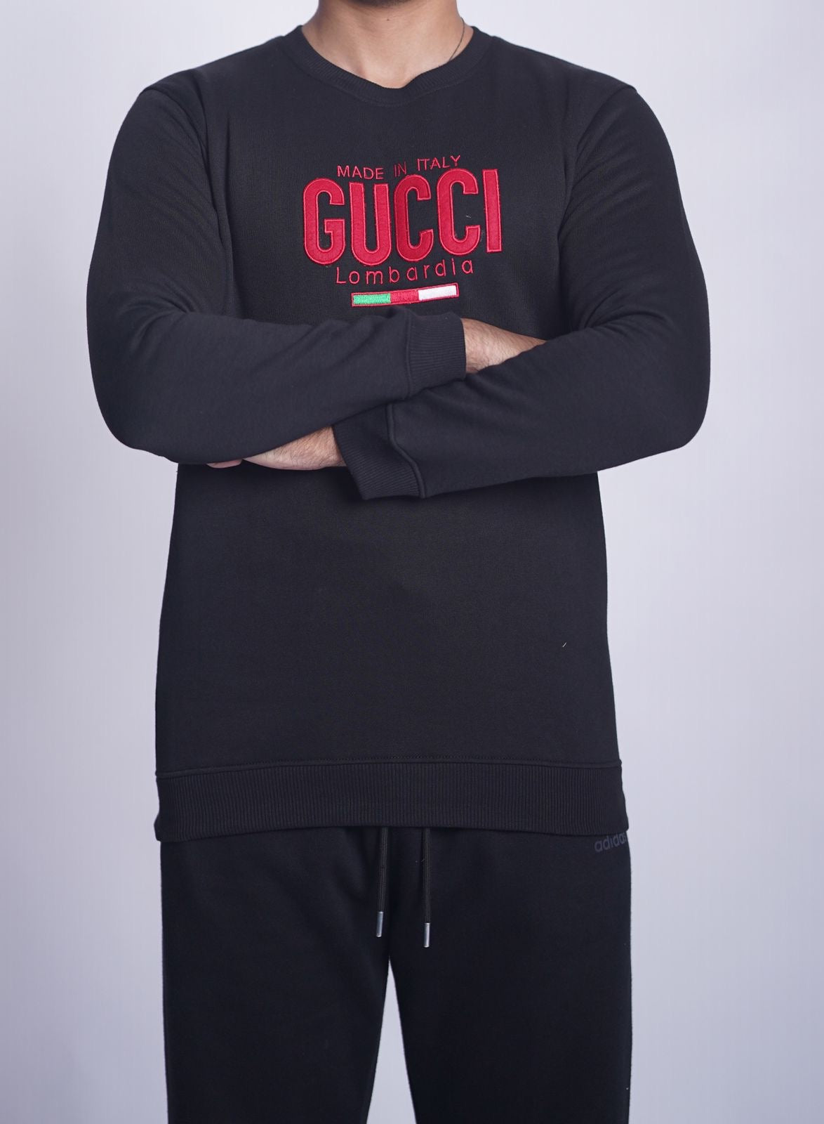 GOCCI COTTON FLEECE SWEAT SHIRT