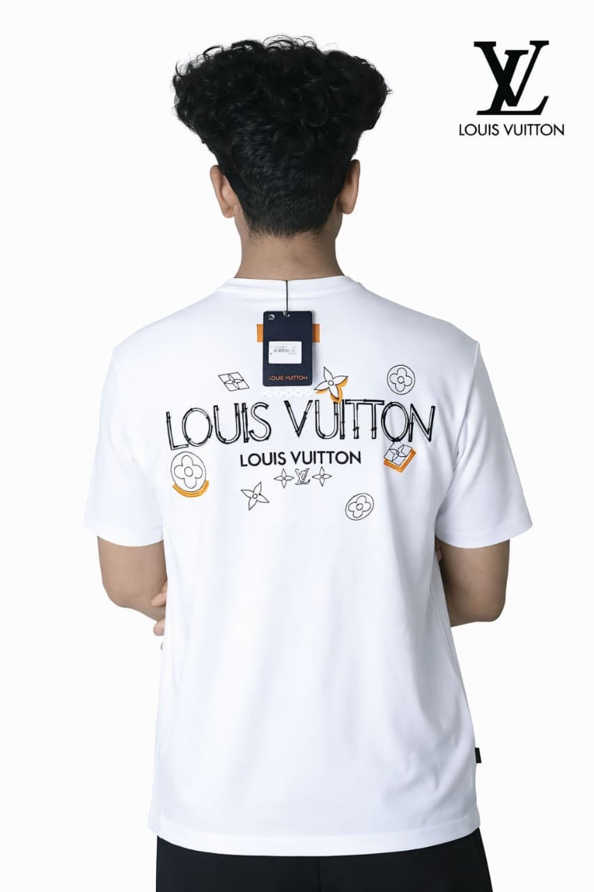 LOUIS VETAN EMBOSED 100% HYBRID T SHIRT