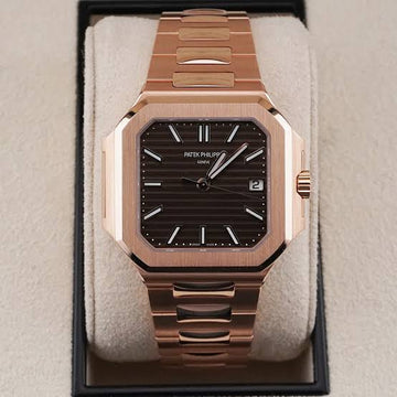 PATEKPHILIPPE GENEVE ROSE GOLD BLACK DIAL