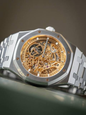 AUDIMARS PIGUET DOUBLE BALANCE WHEEL OPENWORKED