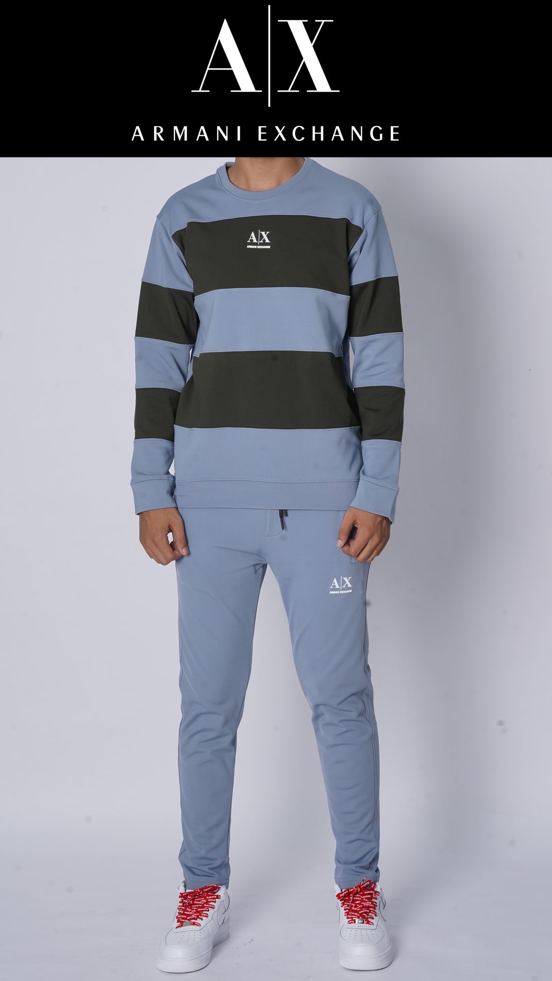 ARMANI EXCHANGE TRACKSUIT MADE IN VEITNAM
