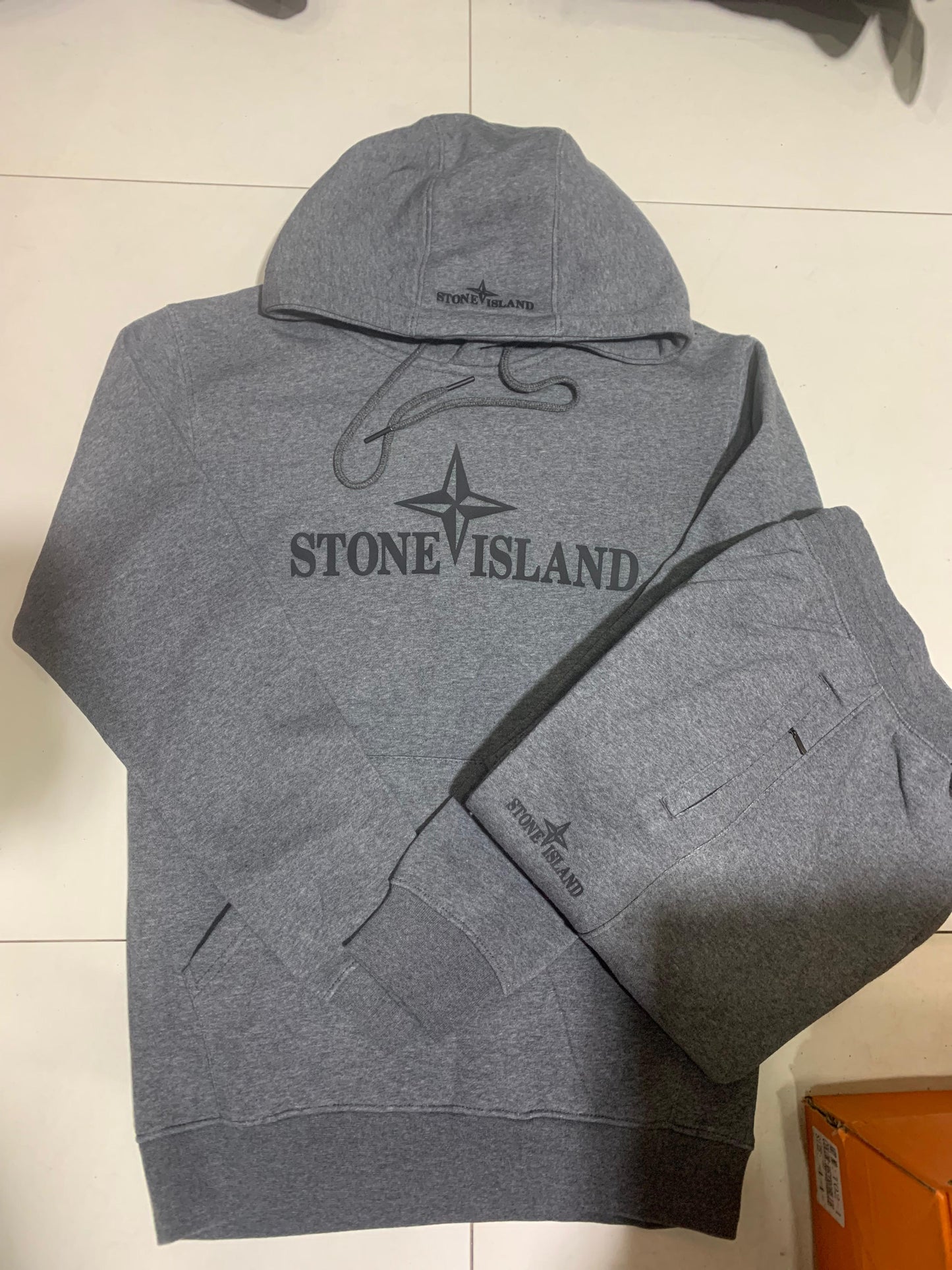 STONE ISLAND 100% HYBRID FLEECE TRKSUIT