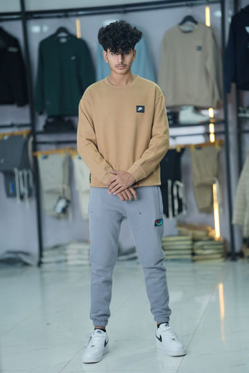 NIKE IMPORTED COTTON FLEECE TRACKSUIT