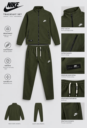 Nike Premium Valvet Fleece Zipper Tracksuit