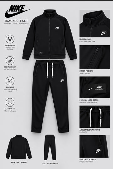 Nike Premium Valvet Fleece Zipper Tracksuit