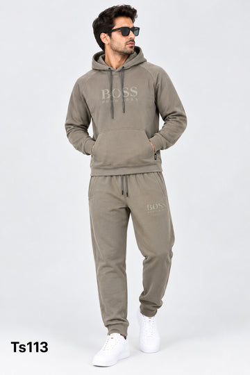 BOSS 100% Hybrid Cotton Fleece Track Suit