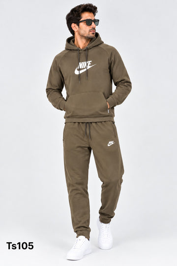 NIKE 100% Hybrid Cotton Fleece Track Suit