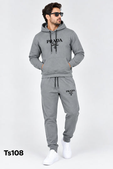 PRADA100% Hybrid Cotton Fleece Track Suit