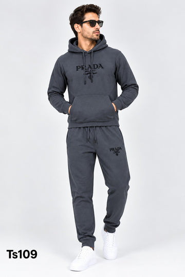 PRADA100% Hybrid Cotton Fleece Track Suit