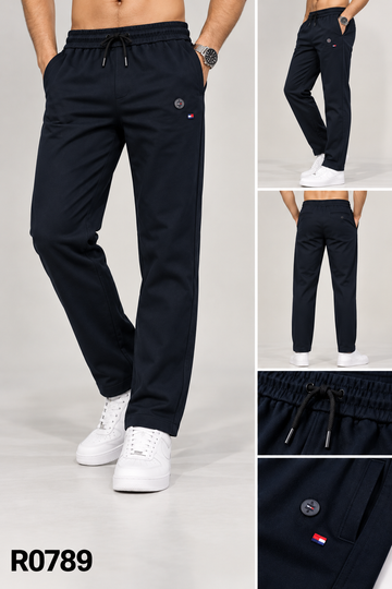 TOMMY 100% COTTON HAYBRID TROUSER