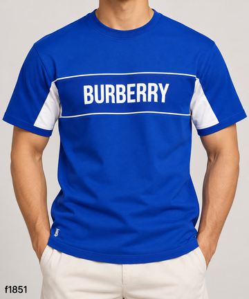 BURBERRY SILICONE LOGO PREMIUM T SHIRT