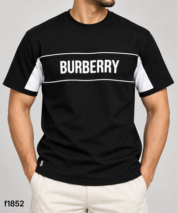 BURBERRY SILICONE LOGO PREMIUM T SHIRT