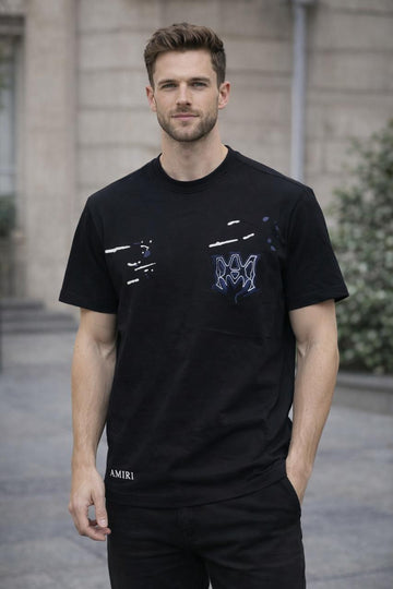 AMIRI 100% COTTON HYBRID T SHIRT