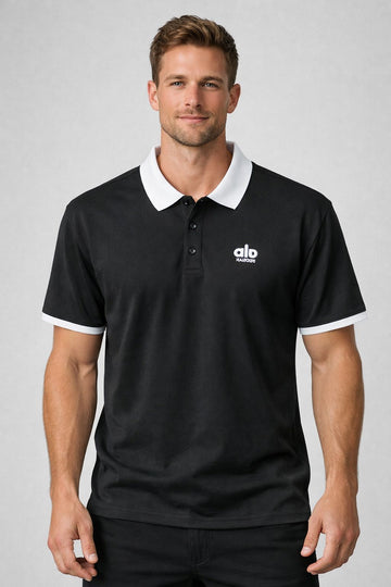 ALO COTTON 100% HYBRID POLO SHIRT
