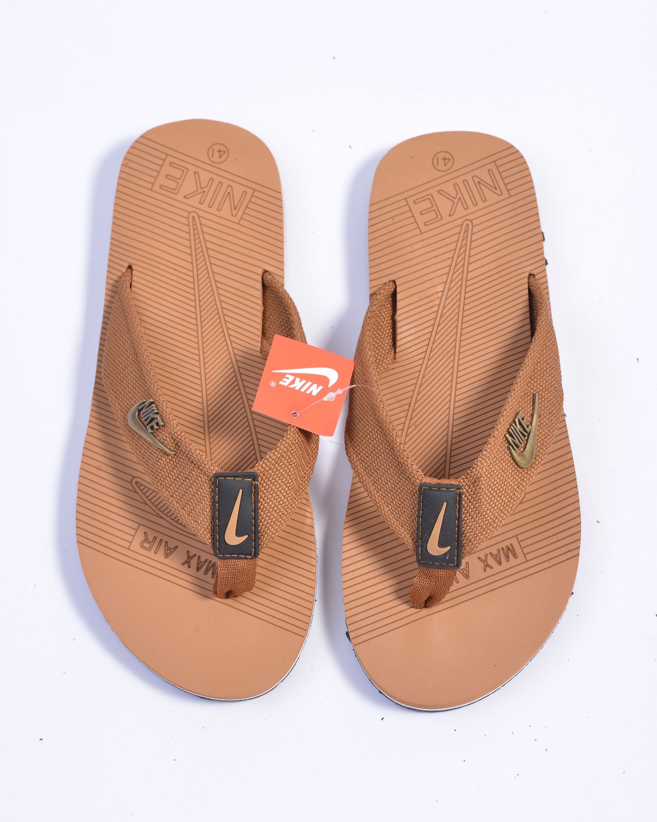 NIK IMPORTED FLIP FLOPS IN MUSTARD