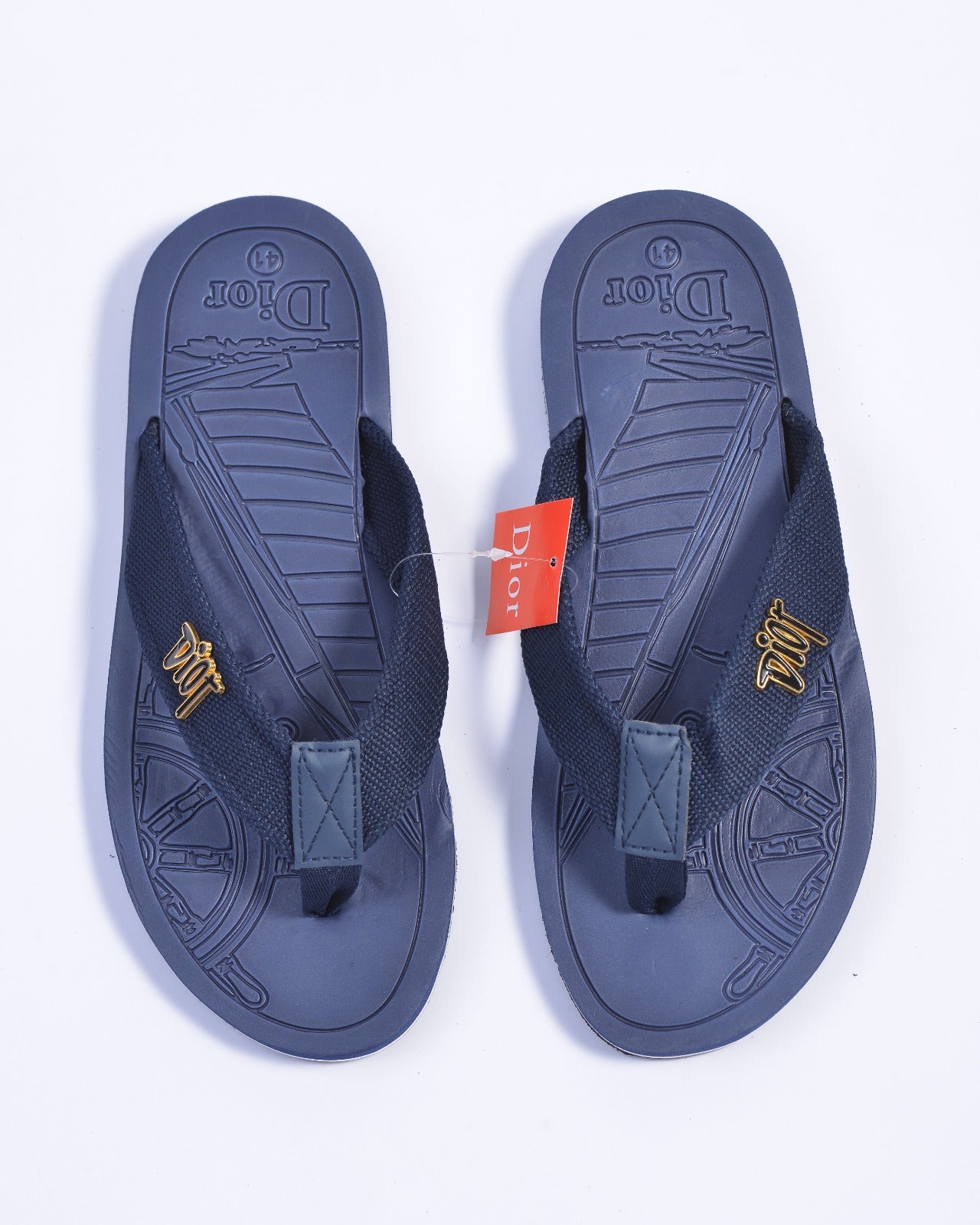 DIR IMPORTED FLIP FLOPS IN BLUE