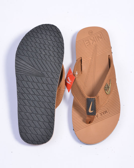 NIK IMPORTED FLIP FLOPS IN MUSTARD