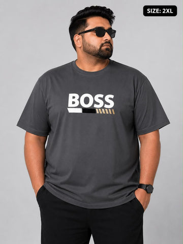 BOSS SHIRT BIG LOGO