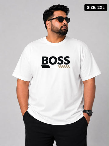 BOSS SHIRT BIG LOGO