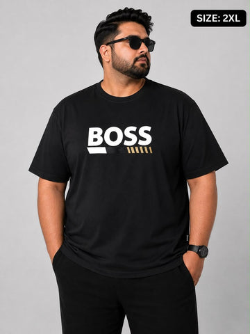 BOSS SHIRT BIG LOGO